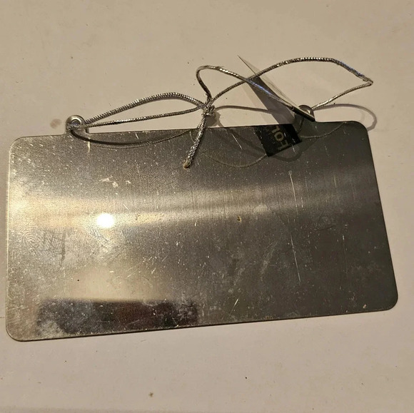 Chicago Bears License Plate Ornament - Picture 2 of 4